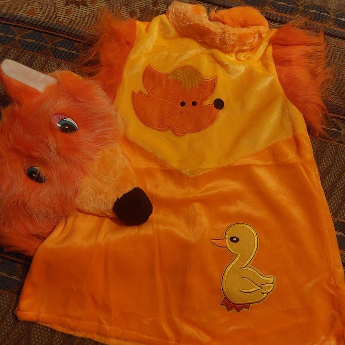 Новогодний костюм лисенка.