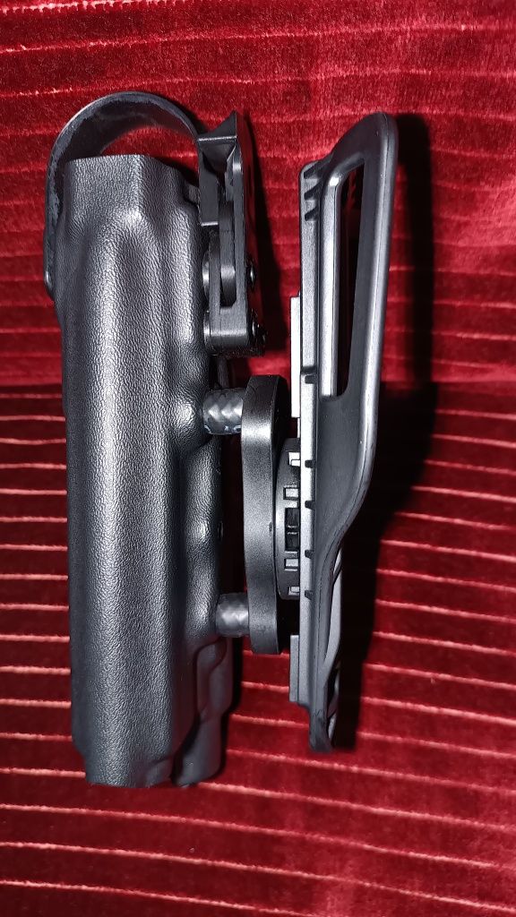 Тактически Kidex кобур с платформа за WALTER PDP и GLOCK 19.