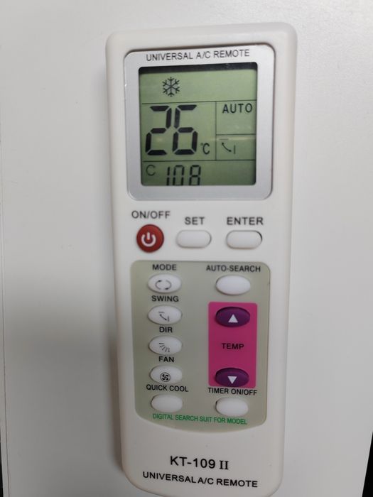 Универсальный пульт кондиционера