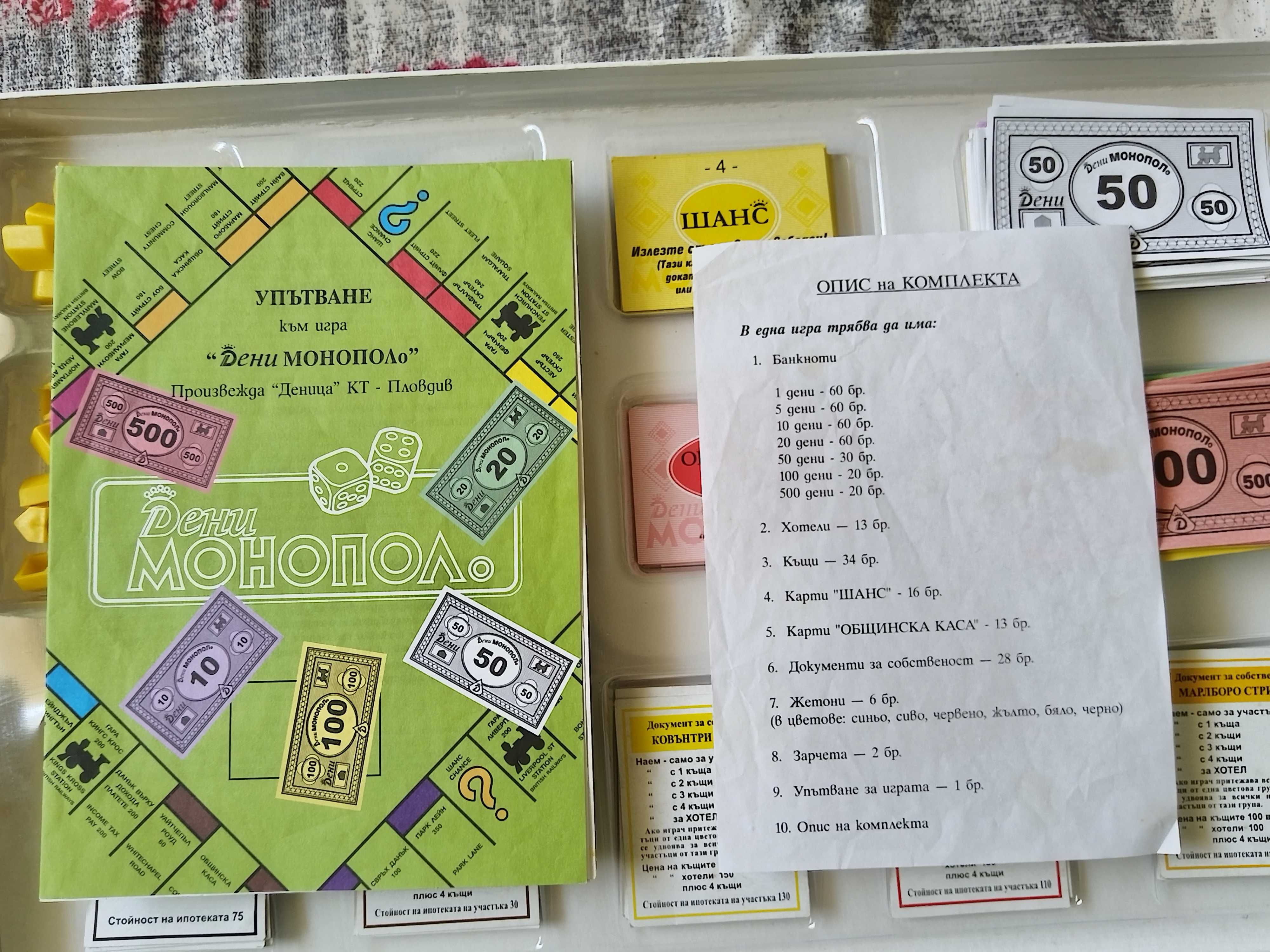 Игра Монополи Дени