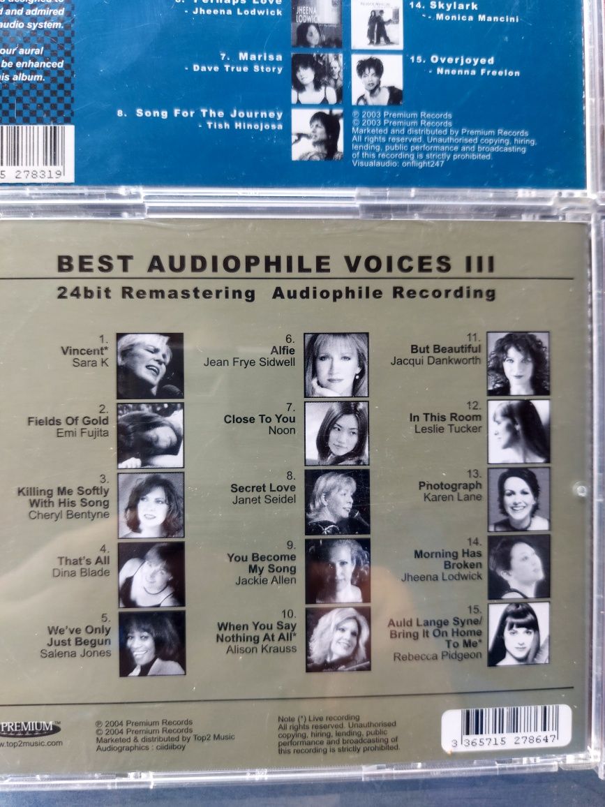 Best audiophile voices,24bts/192 Khz remastering