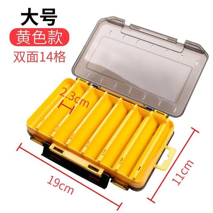 Органайзер для воблеров контейнер для крючков с раздельными отсеками