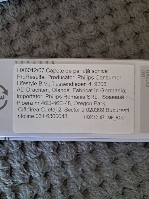 Rezerve originale periuta de dinti electrica PHILIPS Sonicare