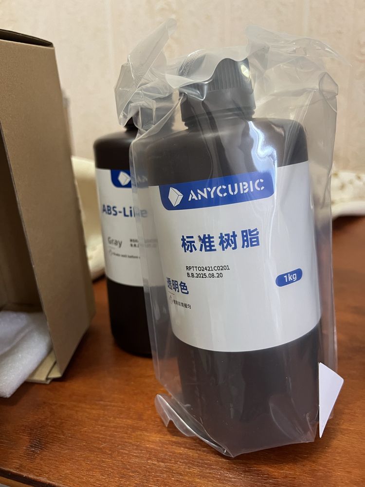 Anycubic standart resin 3д смола для фотополимерного принтера
