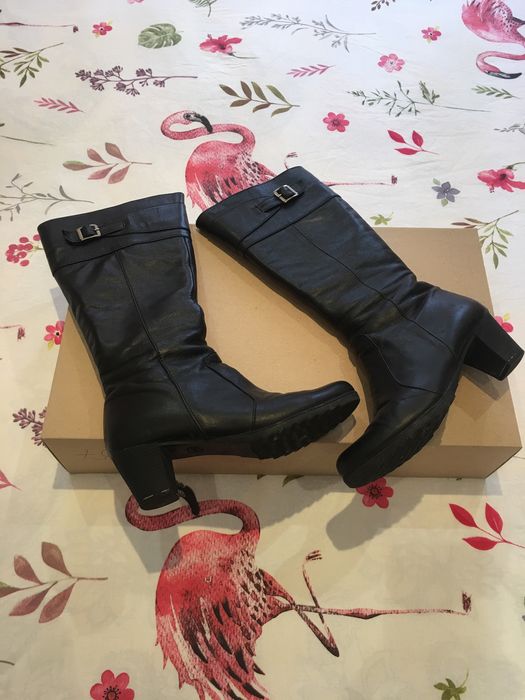 Кларк-на български производител/Ботуши-ест.кожа