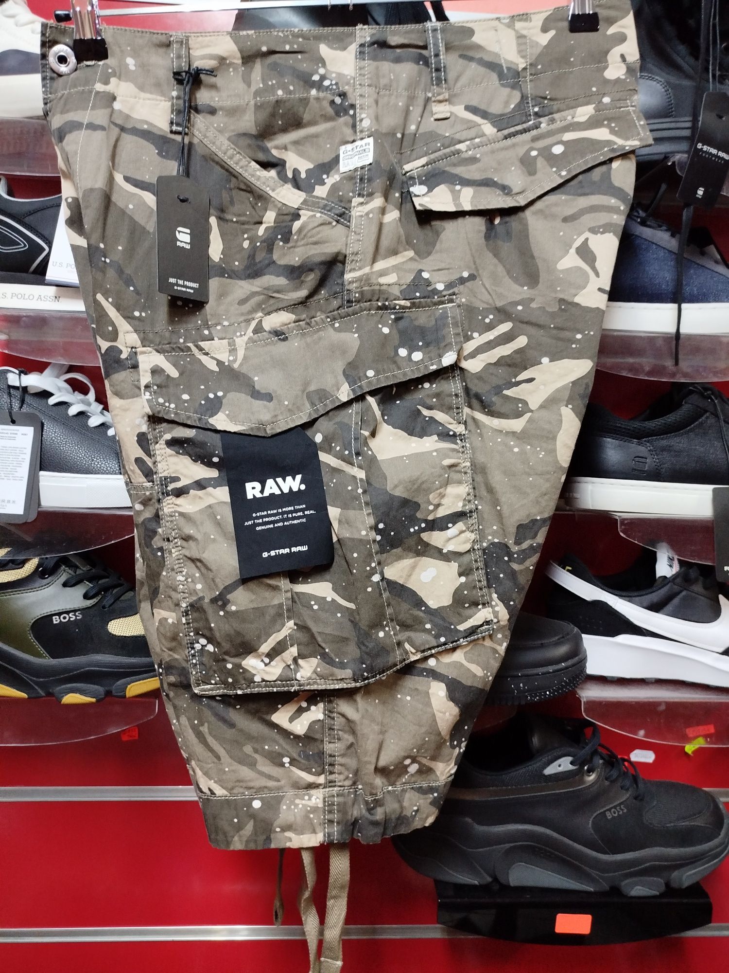Оригинални къси панталони G-Star Raw Rovic Loose 1/2 W31 , W32 мъжки