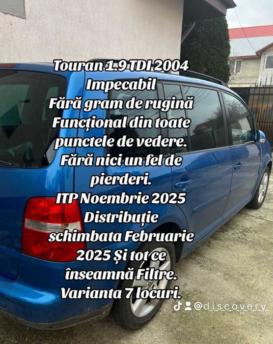 Volkswagen Touran 1.9 tdi 2004