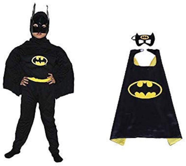 Детски костюм на Батман с мускули Batman