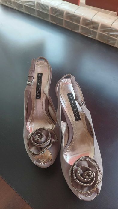 Sandale Anna Cori,marimea 36,piele intoarsa