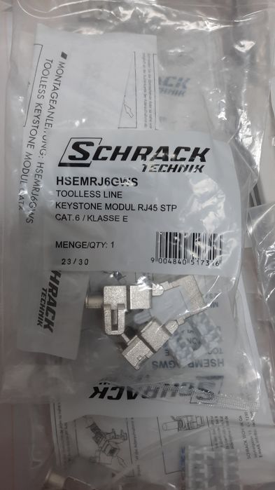 Priza date/voce CAT6E Schrack