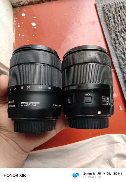 Canon 18 135 NaNo Usm Obektiv Sotiladi