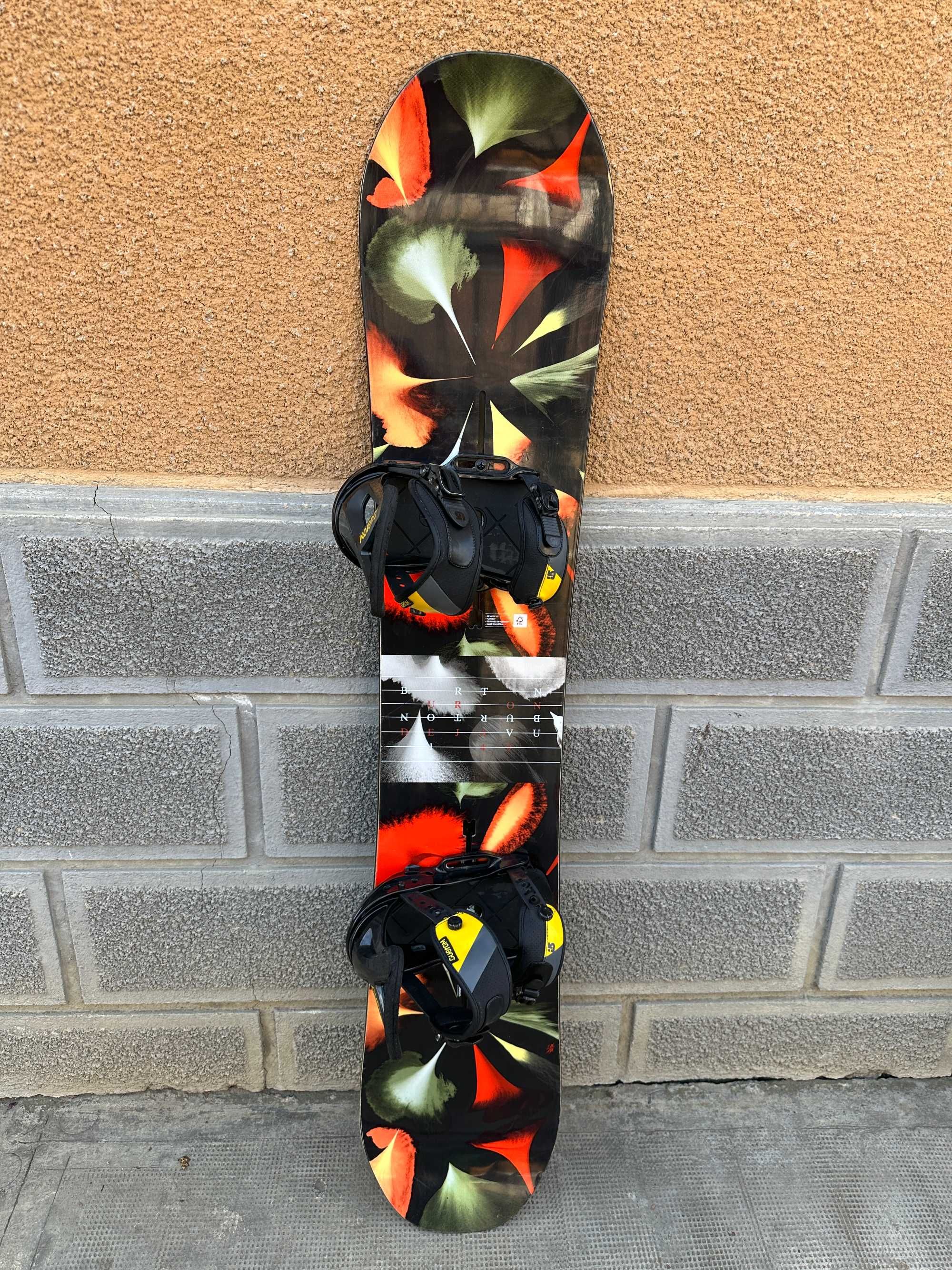 placa snowboard burton deja vu L149cm