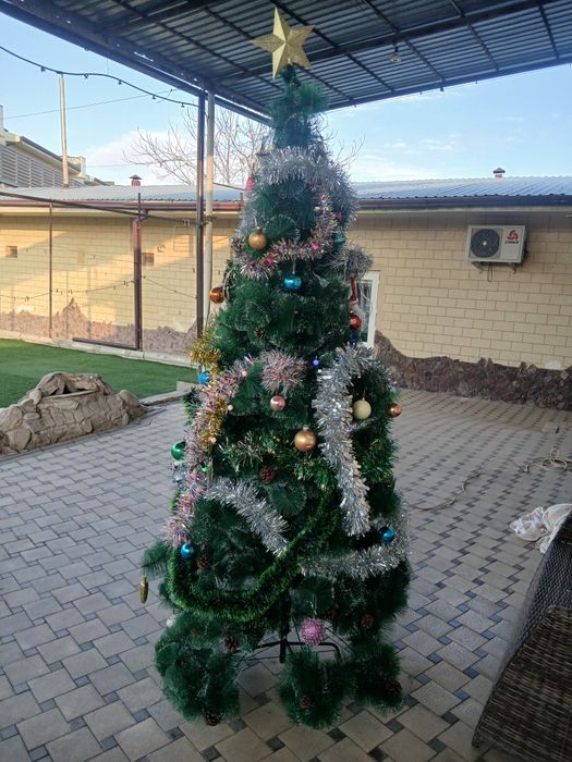 Ёлка 2.0 с игрушками б/у