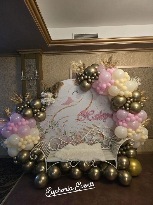 Aranjamente botez / Decor baloane