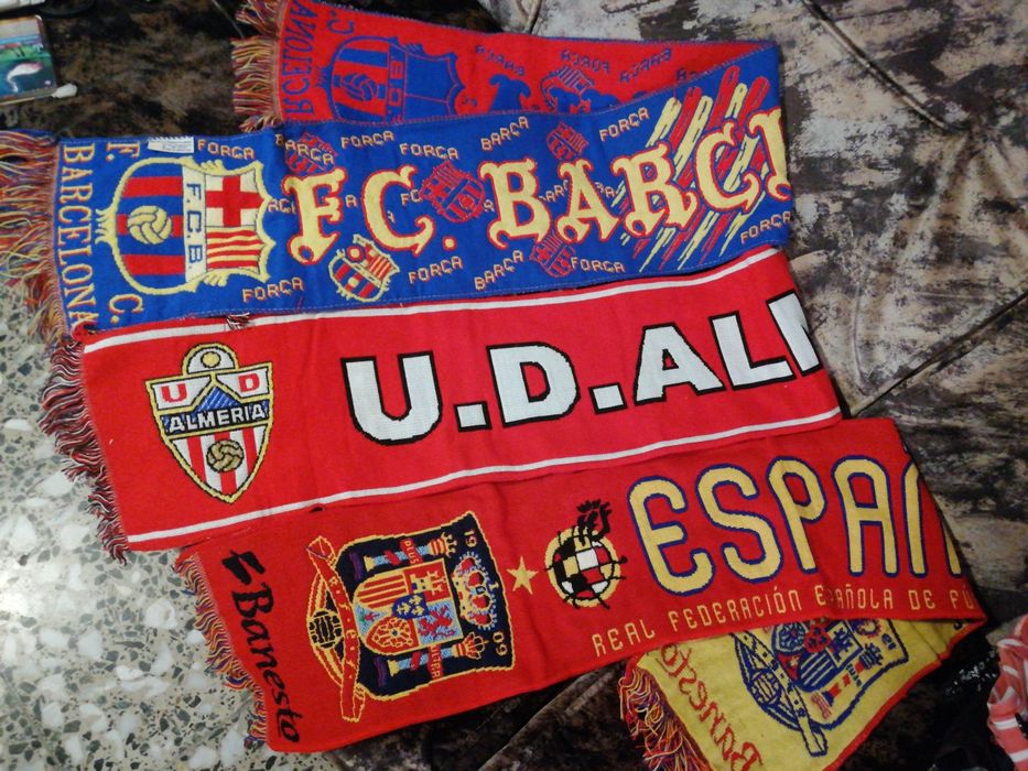 Fulare de colectie Real Madrid, Barcelona, Almería, Spania