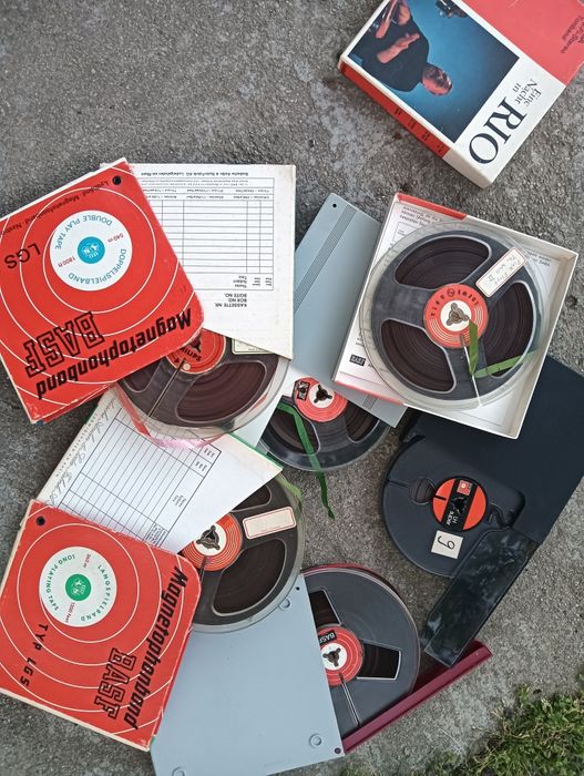 Lot 10 role banda magnetica dim.15cm 5buc plus 5buc dim.13cm pentru ma