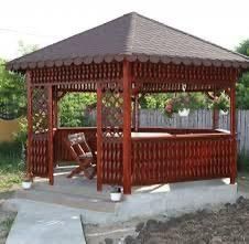 Foișor și terase mobilier și gradina