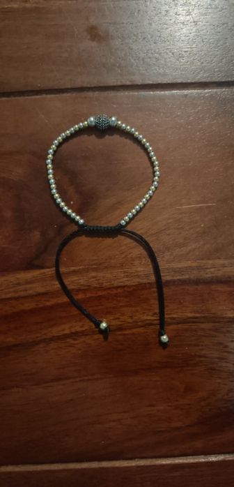 Brățară handmade cu aur galben și aur alb