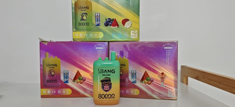 Vape 80.000 Puffs 3 Arome Reincarcabil