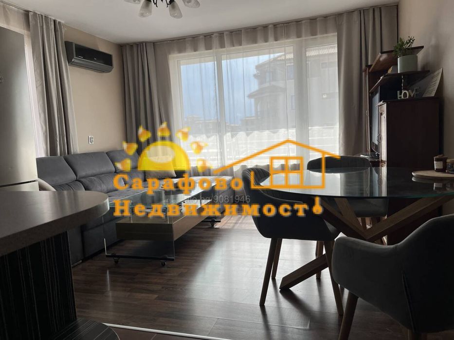 Дава се под наем Двустаен апартамент в Бургас, Сарафово - 65 кв.м за 408 € - Снимка #1