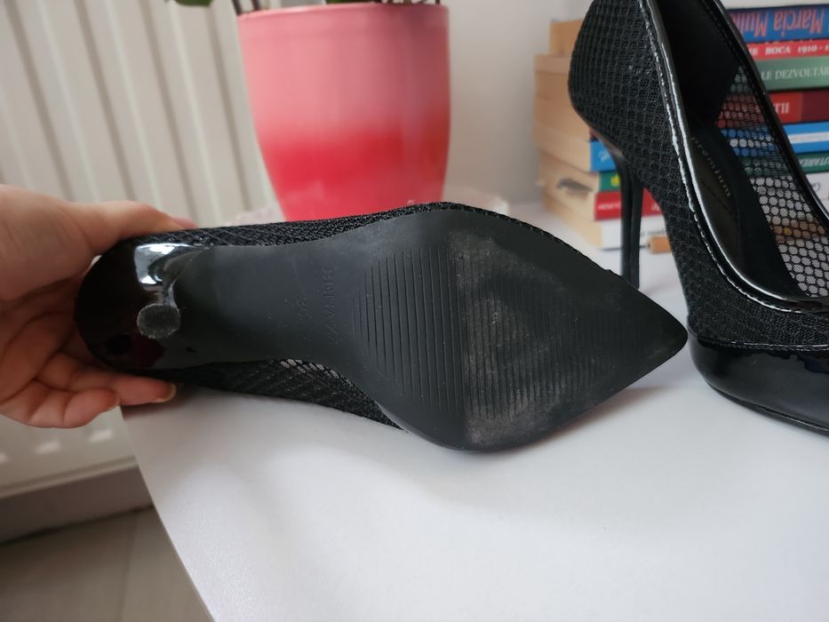 Pantofi negri BENAZA Premium