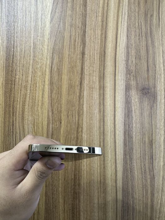 iPhone 12pro max gold 128gb 77%
