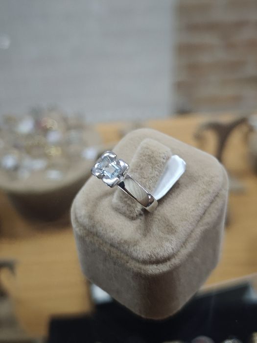 Inel aur alb 18k 3.92gr (r)