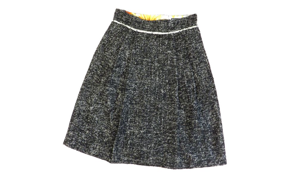 Вълнена пола Dolce&Gabbana, миди дължина, L