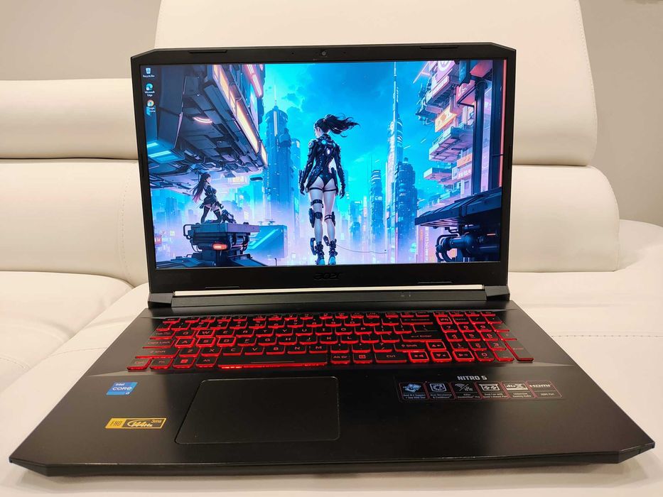 Laptop gaming Acer Nitro intel core i7-11800H,  RTX 3050 TI, 17,3 inch