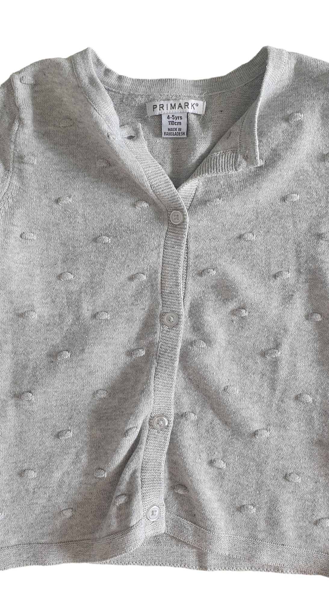 Cardigan 4-5 ani Primark 110, gri