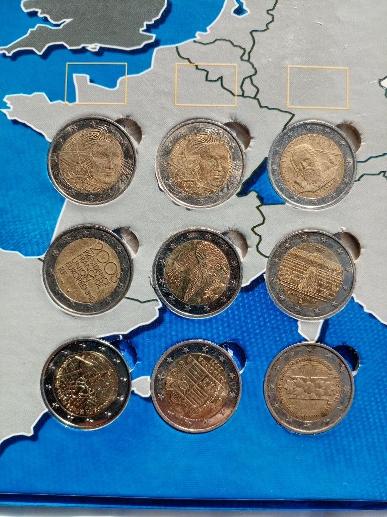 Юбилейни 2 еврови монети