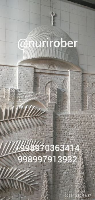 3д.Барельеф, скульптура, роспись!