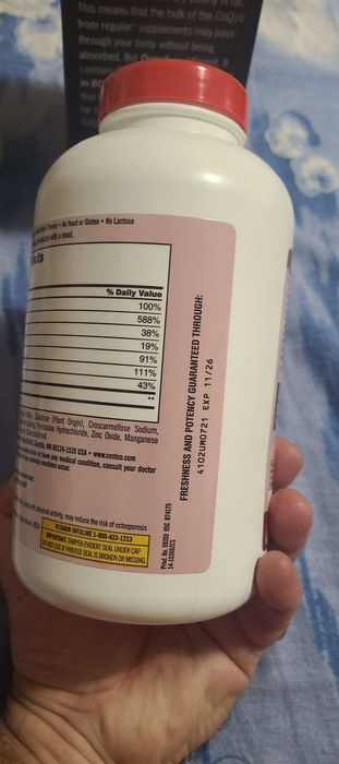 calciu=mg=zinc+Vit D3 din America