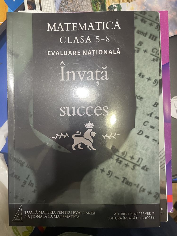 PACHET DE 11 CĂRȚI pentru Evaluarea Nationala, clasa a opta.
