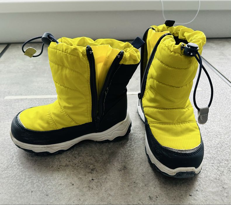 Cizme zapada îmblanite, impermeabile copii.