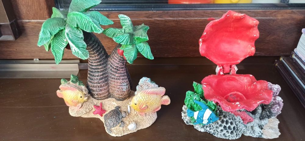 Decor acvariu figurine ceramice