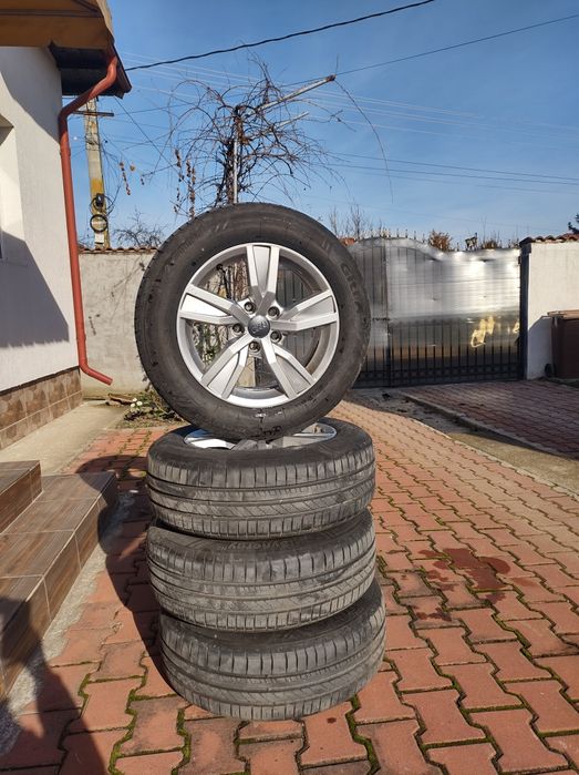 Vând roti complete Audi 5x112 R16 A4/A5/A6/VW