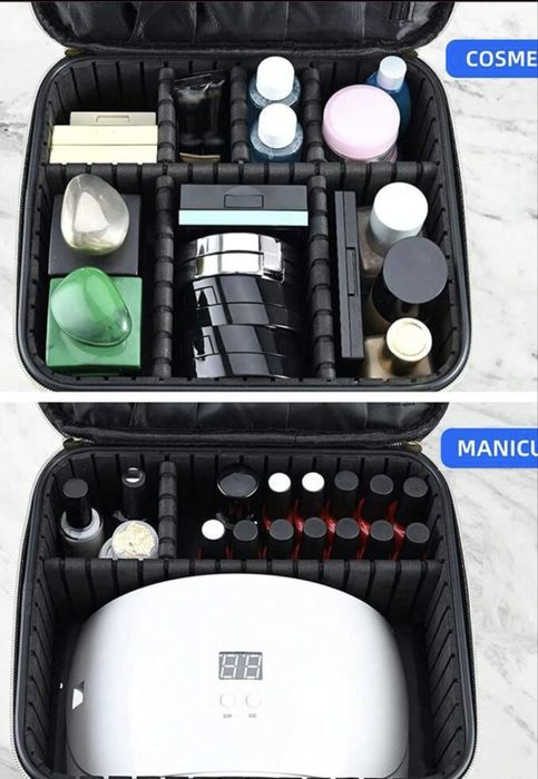 Нов Куфар за гримове с огледало