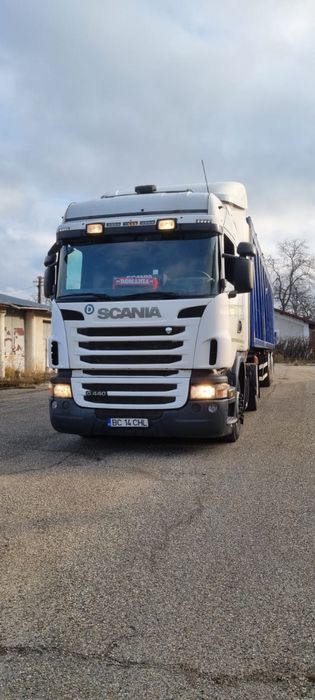 Scania + semiremorca fier 70m3