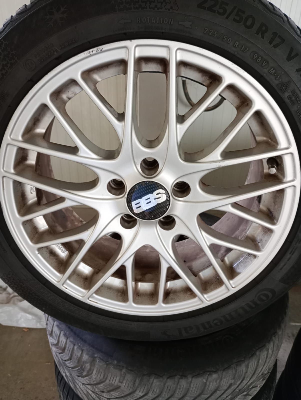 4 jante 5x112 R17 potrivesc pe mercedes vito.viano  c-class e-class