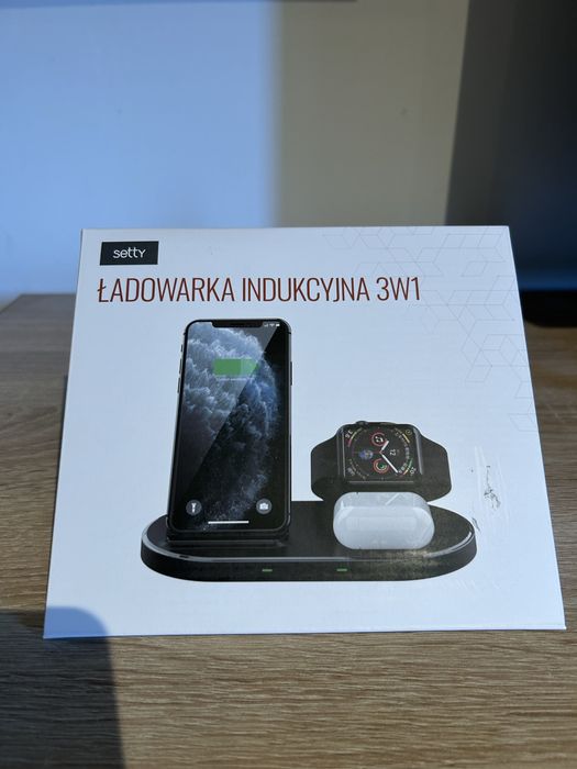 Incarcator wireless 3in1 sigilat