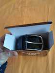 Curea piele naturala neagra Toro nero
