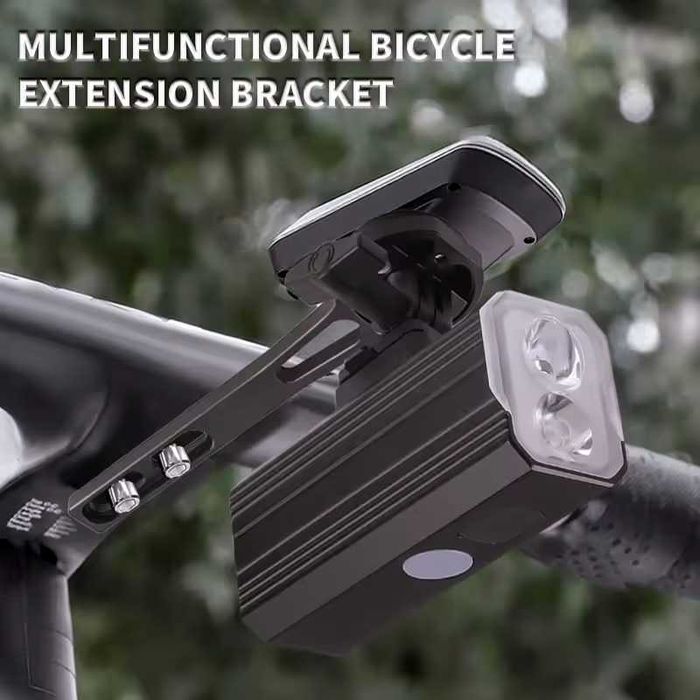 Предна LED светлина за велосипед, USB-TYPE-C, 800LM, 2600mAh, Алуминий