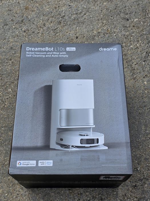 Robot de Aspirare Dreame L10 Ultra, aspirator si mop, 5200 mAh, 75W, r
