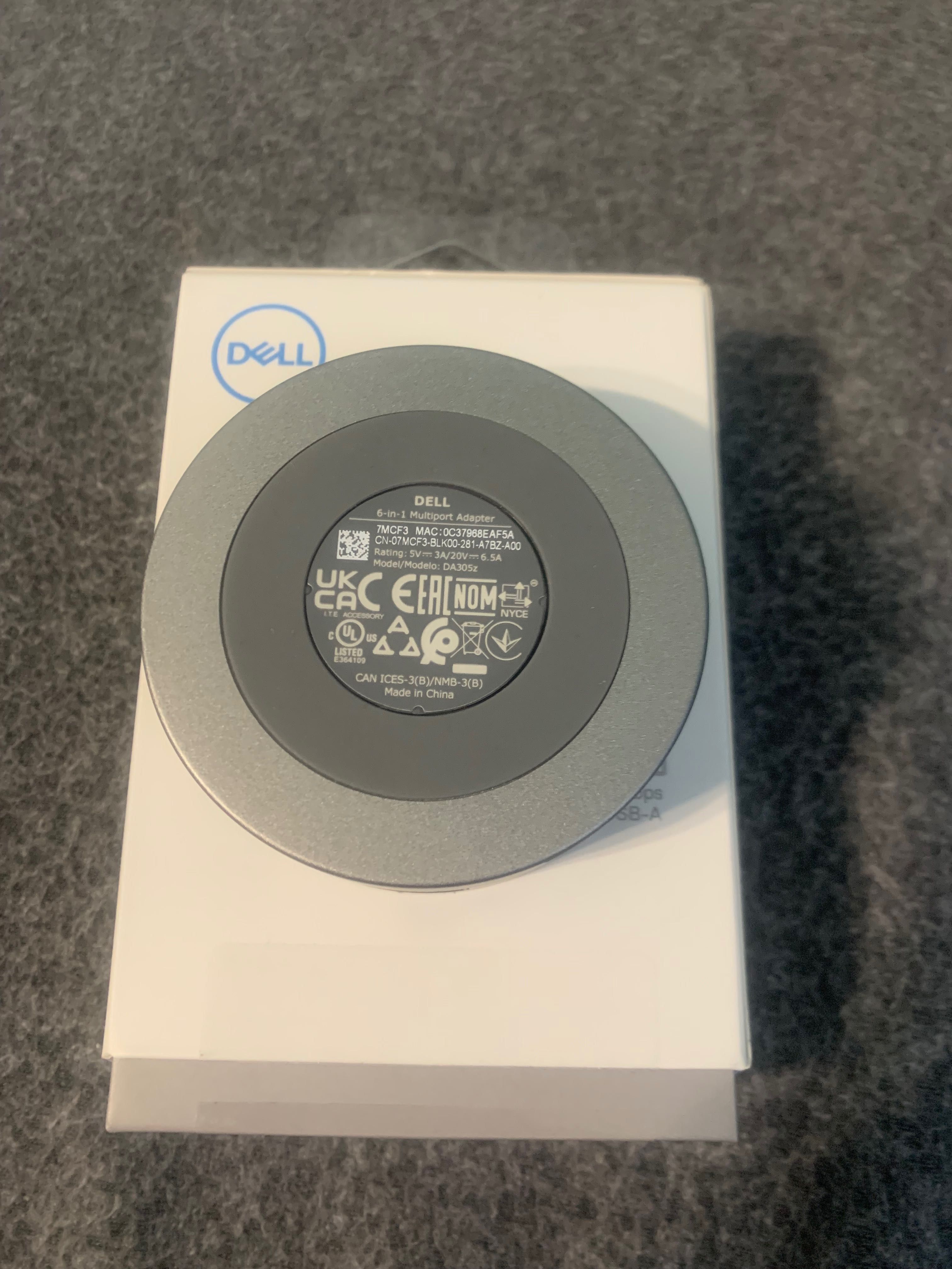 Dell 6-в-1 USB-C мултипорт