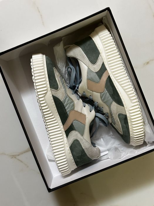 Спортни зелени дамски обувки VOILE BLANCHE