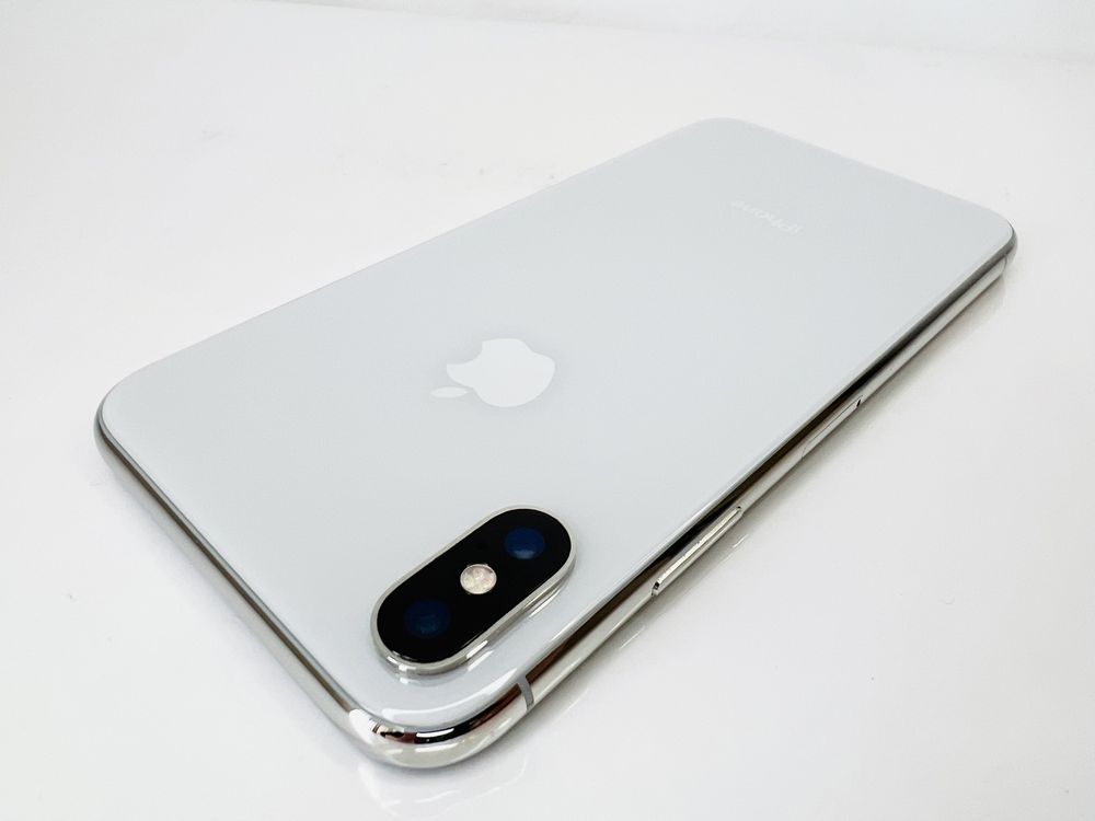 Apple iPhone X 256GB Silver Перфектен! Гаранция!