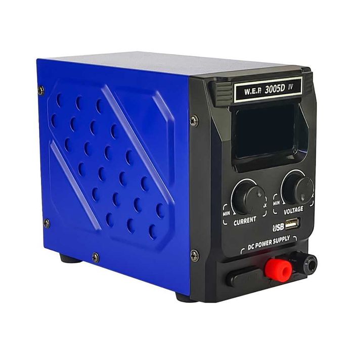 Захранващ блок WEP 3005D-IV, 30V, 5A, импулсно, с цифров дисплей