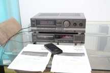 Technics SA-GX100 receiver si SL-P370 CD complet revizuite