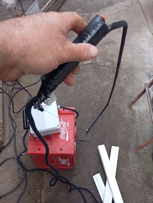 Aparat tăiat polistiren cu transformator..taiere cu nichelina